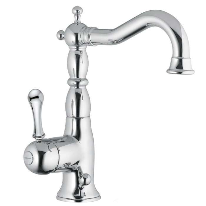 Αναμεικτική Μπαταρία Νιπτήρος Χρωμέ Ψηλή Maya Interflex 086427