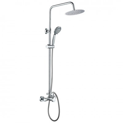 Μπαταρία Ντουζιέρας Slim Inox Ø20 Art Interflex 086781