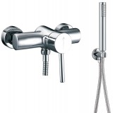 Μπαταρία Ντούζ Ανάμεικτη Art Complete Χρωμέ Interflex 086799