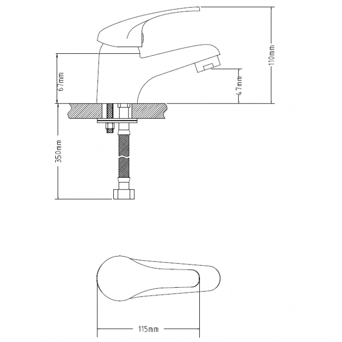 Μπαταρία Nιπτήρα Drop Interflex Χρωμέ 086837