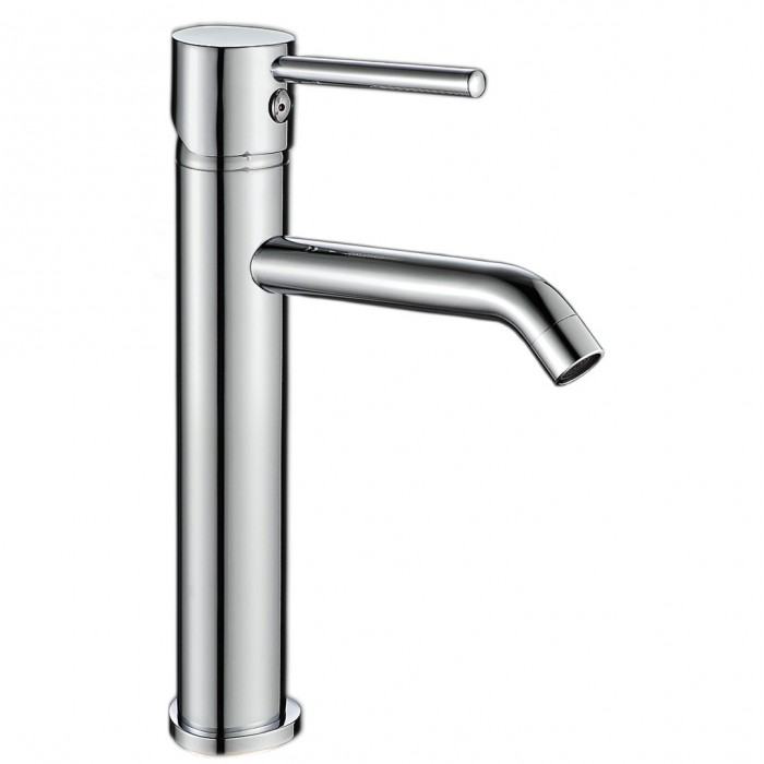 Μπαταρία Νιπτήρα Slim με Βαλβίδα Chic Chrome Interflex 086919
