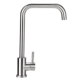 Μπαταρία Νεροχύτη Πάγκου Τετράγωνη Ψηλή Duna Inox 304 Interflex 087192