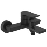 Μπαταρία Μπάνιου με Σετ Ντους Next Interflex Μαύρη 087358