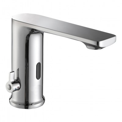 Μπαταρία Νιπτήρος Επαγγελματικής Χρήσης με Φωτοκύτταρο Sensor Mix Χρωμέ Interflex 087434