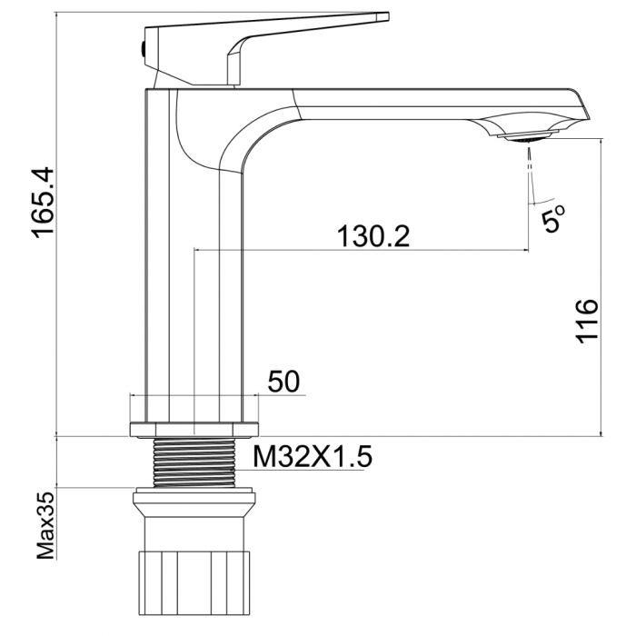 Μπαταρία Nιπτήρα Ψηλή 17cm Romeo Interflex Χρωμέ 087480