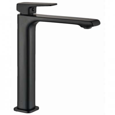 Μπαταρία Νιπτήρα Romeo Ψηλή Μαύρη 28cm Interflex 087488