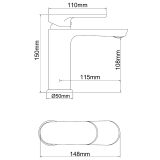 Μπαταρία Nιπτήρα Compact Interflex Χρωμέ 087689