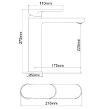 Μπαταρία Nιπτήρα Ψηλή Compact Interflex Χρωμέ 087690