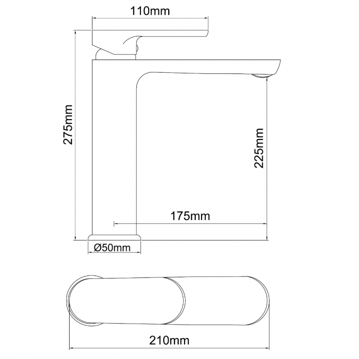 Μπαταρία Nιπτήρα Ψηλή Compact Interflex Χρωμέ 087690