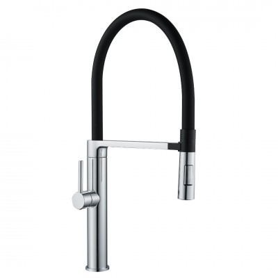 Μπαταρία Νεροχύτη Πάγκου Ψηλή Genius Χρωμέ Interflex 087754