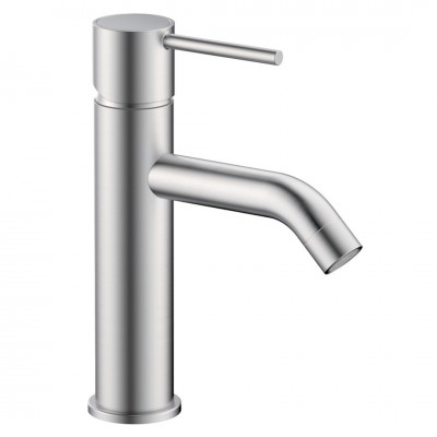 Μπαταρία Νιπτήρα Μίξεως Χαμηλή BRUSHED NICKEL ART-DOT 35MM Interflex 087804
