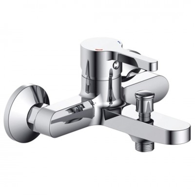 Μπαταρία Λουτρού Χρωμίου με Σετ Ντούζ Interflex Slim & Regal 087831