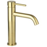 Μπαταρία Νιπτήρα Μίξεως Χαμηλή 20cm GOLD BRUSHED ART CHIC 35MM Interflex 087866