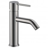 Μπαταρία Νιπτήρα Art/Dot Gun Metal 35mm με Βαλβίδα Interflex 087977