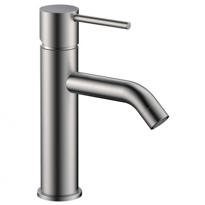 Μπαταρία Νιπτήρα Art/Dot Gun Metal 35mm με Βαλβίδα Interflex 087977