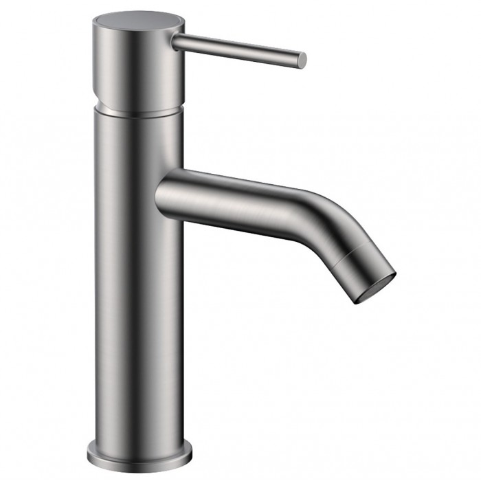 Μπαταρία Νιπτήρα Art/Dot Gun Metal 35mm με Βαλβίδα Interflex 087977