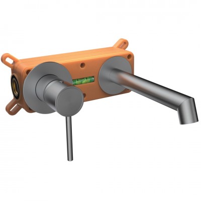 Εντοιχιζόμενη Μπαταρία Νιπτήρα Mix Dot Interflex Gun Metal 087978