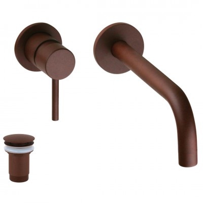 Σετ Νιπτήρος Εντοιχισμού με Βαλβίδα Timeless Rust MM4 Interflex 088007