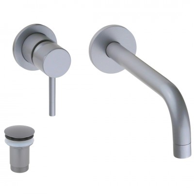 Σετ Νιπτήρος Εντοιχισμού με Βαλβίδα Light Stone MM4 Interflex 088008