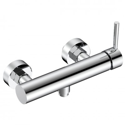 Μπαταρία Ντουζιέρας Χρωμέ (μόνο ο Κορμός) Simple Art Line 3/4 Interflex 089607