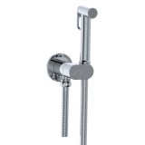 Σετ Διακόπτη Mix Μπιντέ Χρωμέ Terra με Στήριγμα Interflex 097788