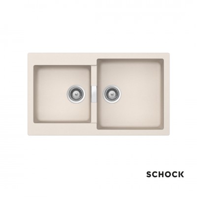 Νεροχύτες Schock Cristalite Manhattan 30290-1511 Everest (86X50cm) Ένθετος Germany