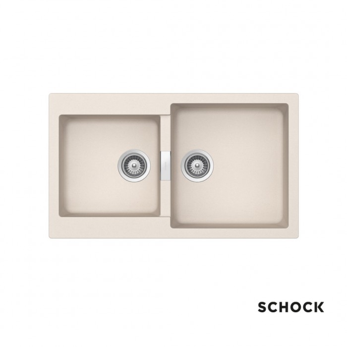 Νεροχύτες Schock Cristalite Manhattan 30290-1511 Everest (86X50cm) Ένθετος Germany