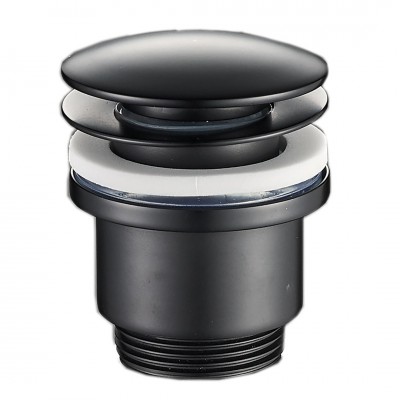 Βαλβίδα Nιπτήρος, 7-12cm, Xωρίς Yπερχείλιση από Oρείχαλκο Μαύρο Ματ Interflex 127004