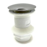 Βαλβίδα Νιπτήρα POP-UP “Μανιτάρι” 8cm Χωρίς Υπερχείλιση ABS Χρωμέ INTERFLEX 127627