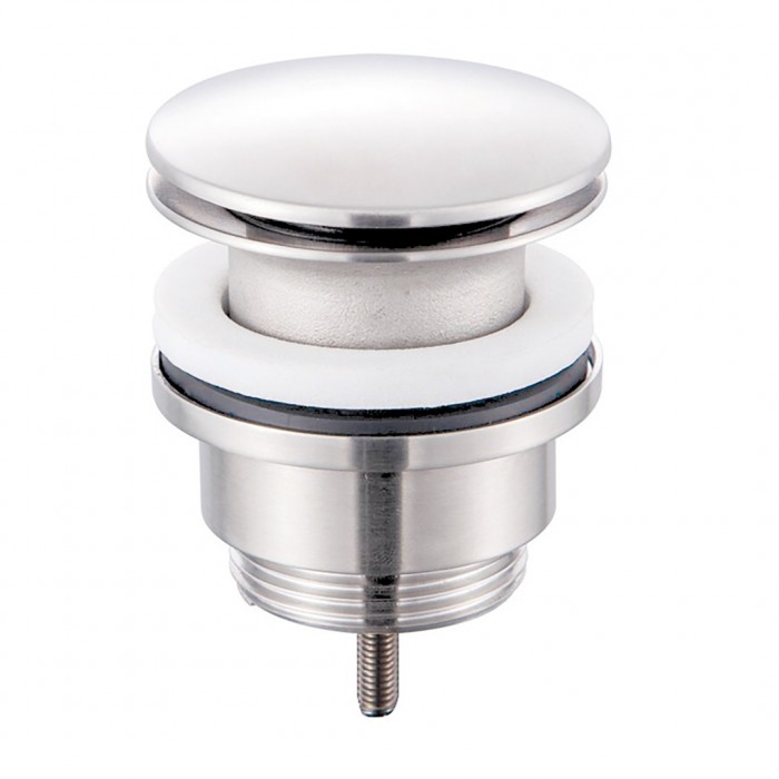 Βαλβίδα Νιπτήρα pop-up Universal NICKEL BRUSHED με μήκος εώς 12cm Interflex 127766