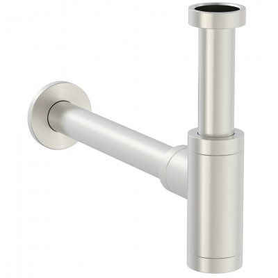 Μεταλλικό Σιφώνι Νιπτήρα Στρογγυλό ROUND 316L ANDROMEDA Interflex 127810