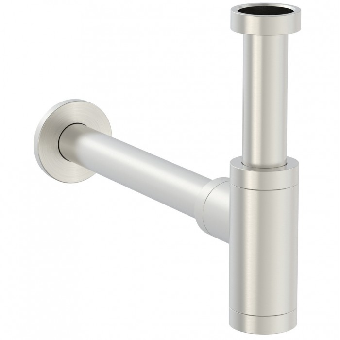 Μεταλλικό Σιφώνι Νιπτήρα Στρογγυλό ROUND 316L ANDROMEDA Interflex 127810