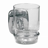 Επίτοιχη Ποτηροθήκη Μπάνιου Mirror  Χρωμέ Interflex 182052