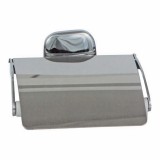 Χαρτοθήκη Μπάνιου με Καπάκι Mirror Χρωμέ Interflex 182053