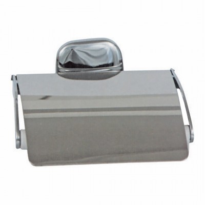 Χαρτοθήκη Μπάνιου με Καπάκι Mirror Χρωμέ Interflex 182053