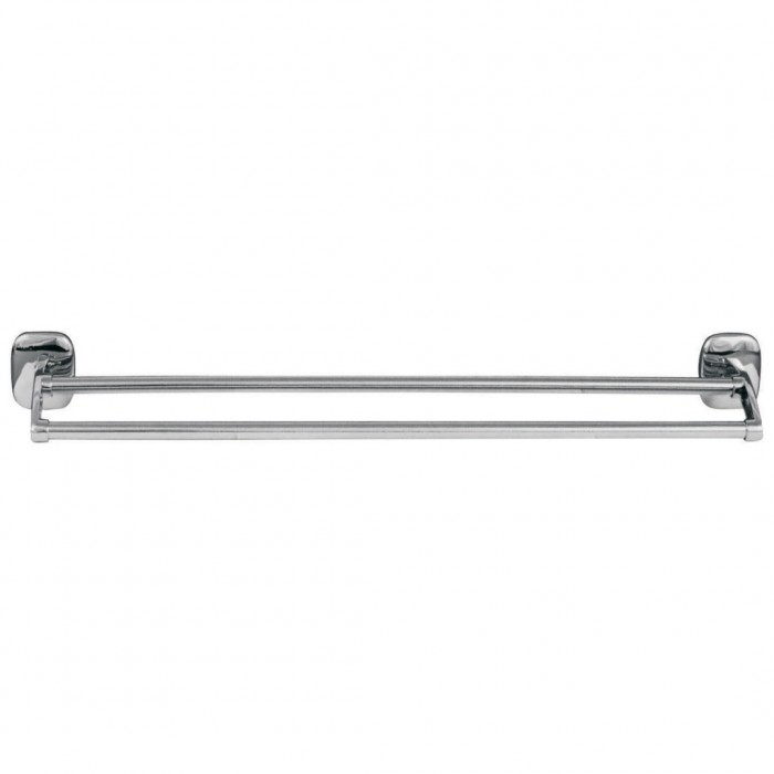 Πετσετοθήκη Διπλή 60cm Mirror Χρωμέ Interflex 182060