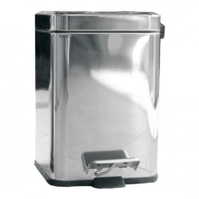 Χαρτοδοχείο Μπάνιου 5 Ltr Χρωμέ Interflex 183959