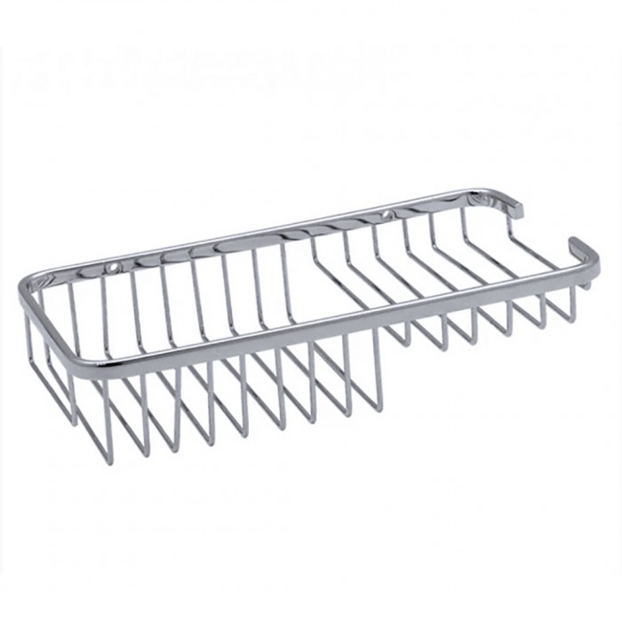 Σπογγοθήκη - Μπουκαλοθήκη 27x13x5,5cm Χρωμέ Inox Interflex 185133