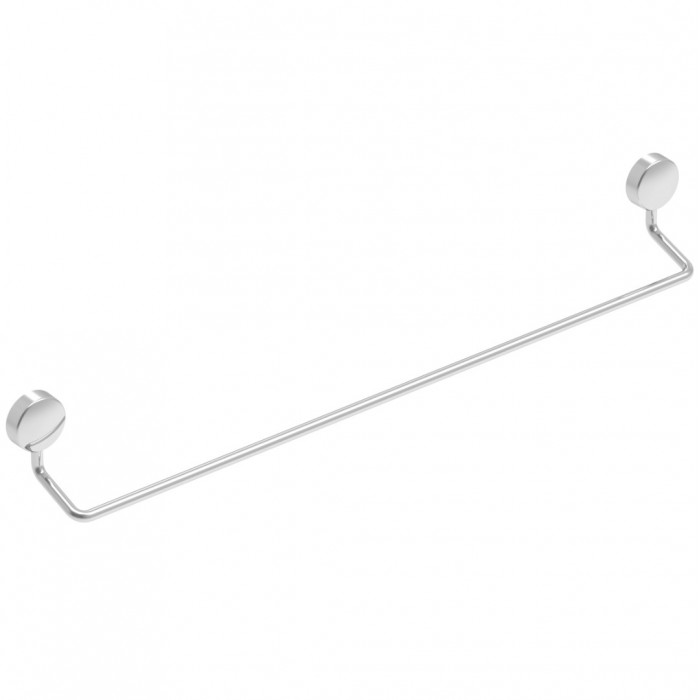 Πετσετοθήκη Μονή 60cm Simple Χρωμέ Interflex 186443