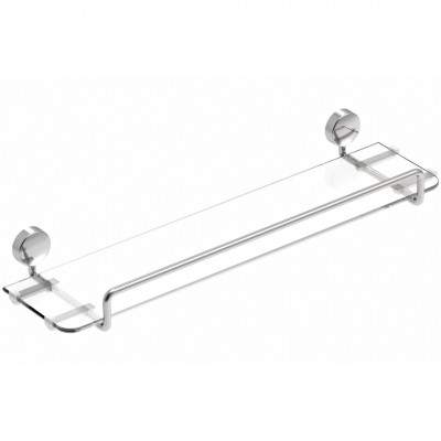 Εταζέρα με Γυαλί Simple Χρωμέ Interflex 186718