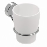 Επίτοιχη Ποτηροθήκη Μπάνιου Simple Χρωμέ Interflex 186721