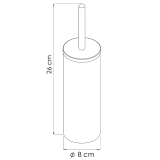 Πιγκάλ Mπάνιου Επιτοίχιο Χρωμέ Interflex 187393