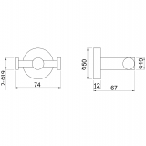 Άγκιστρο Διπλό INOX 316L ANDROMEDA Interflex 187815