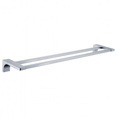 Πετσετοθήκη Διπλή 598x120mm Χρωμέ Interflex 187855