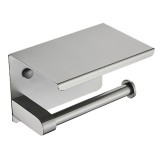 Χαρτοθήκη με Καπάκι Inox Χρωμέ Interflex 187901