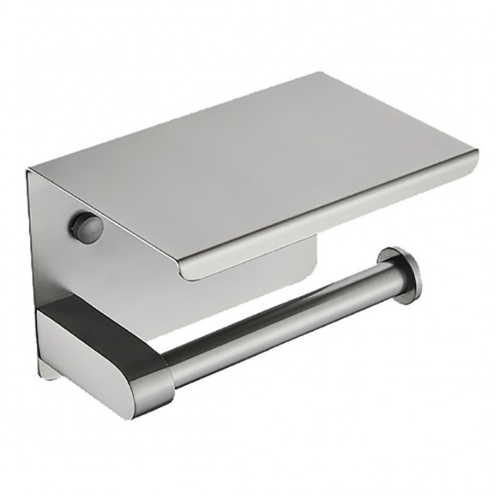 Χαρτοθήκη με Καπάκι Inox Χρωμέ Interflex 187901