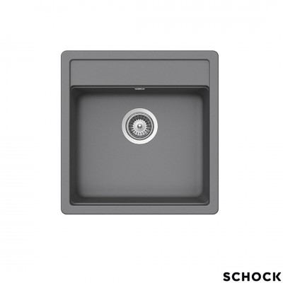 Νεροχύτης Γρανιτένιος Ένθετος Manhattan Cristalite 49x51 με 1 Γούρνα Για Ερμάριο 45 cm Schock 30050-1441 Croma