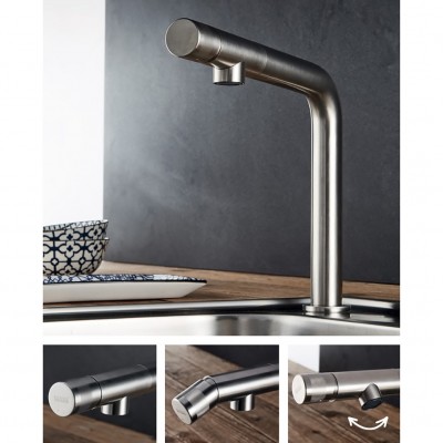 Μπαταρία Κουζίνας Lynea 400741-100 Vicario Chrome Italy