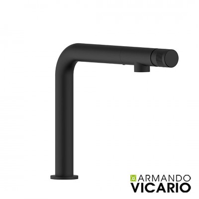 Μπαταρία Κουζίνας Lynea 400741-400 Vicario Black Matt Italy