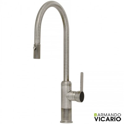 Μπαταρία Κουζίνας Lumiere 400785-110 Vicario Inox Finish Italy